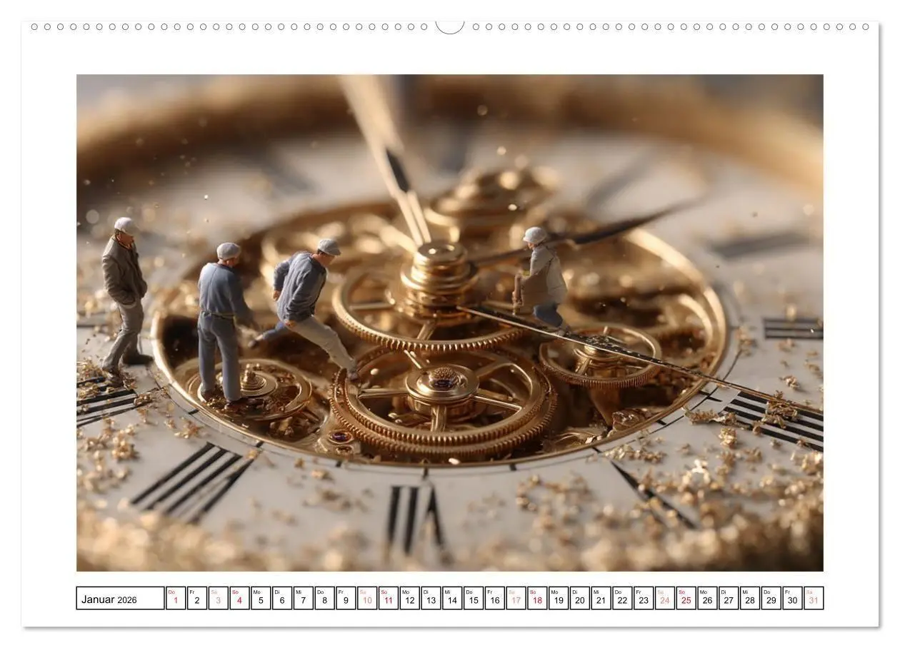 Bild: 9783516598520 | Kleine Helden - Großes Handwerk (hochwertiger Premium Wandkalender...