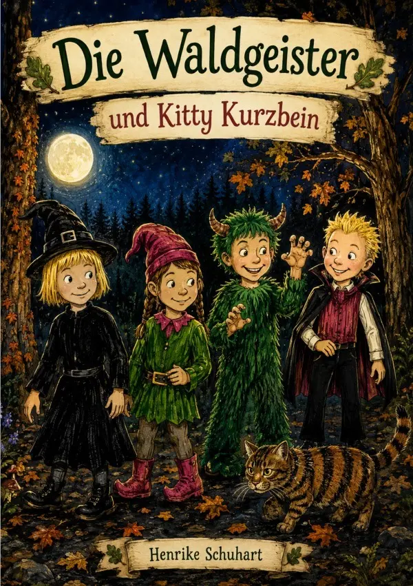 Cover: 9783565558520 | Die Waldgeister und Kitty Kurzbein | DE | Henrike Schuhart | Buch