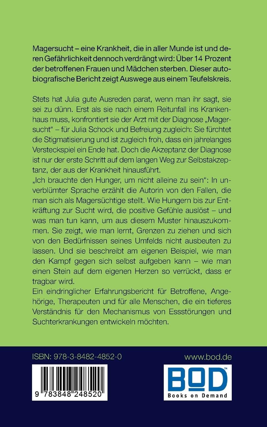 Rückseite: 9783848248520 | Palmenherz | Wie (über-)lebt man mit Magersucht? | Julia Schönthier