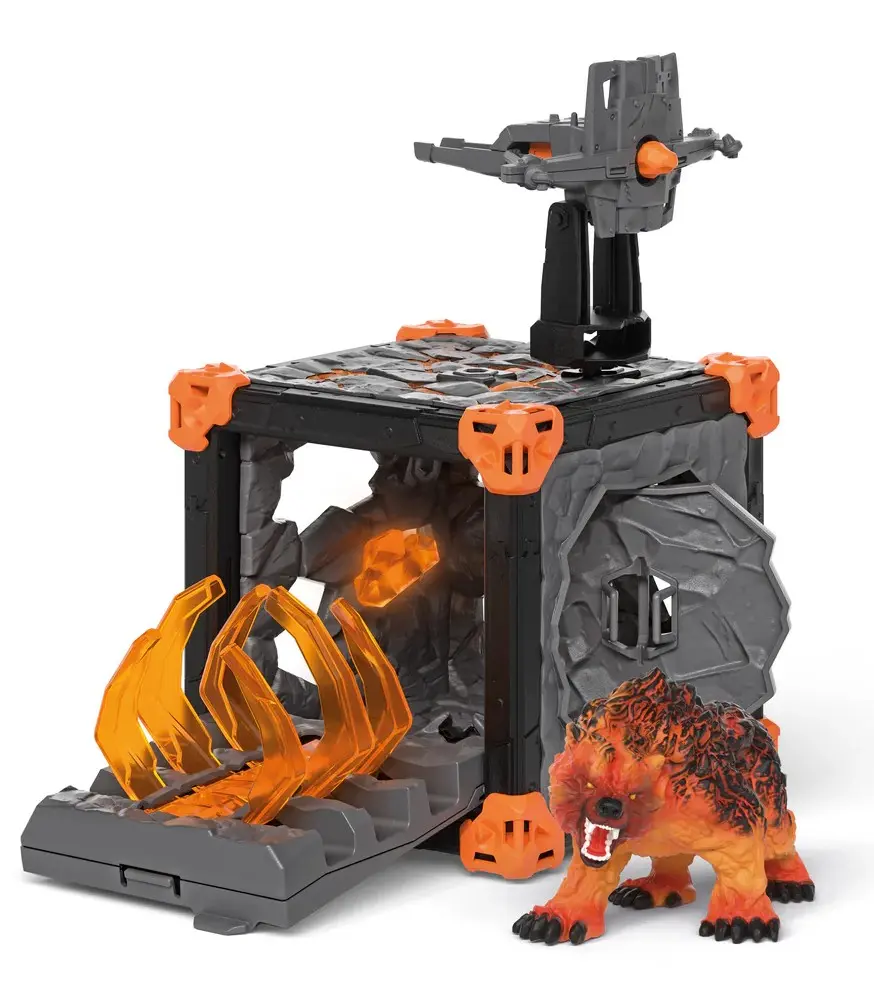 Cover: 4069111198620 | Schleich 42732 - Eldrador Crastures, BattleCave Lavabär, Spielset