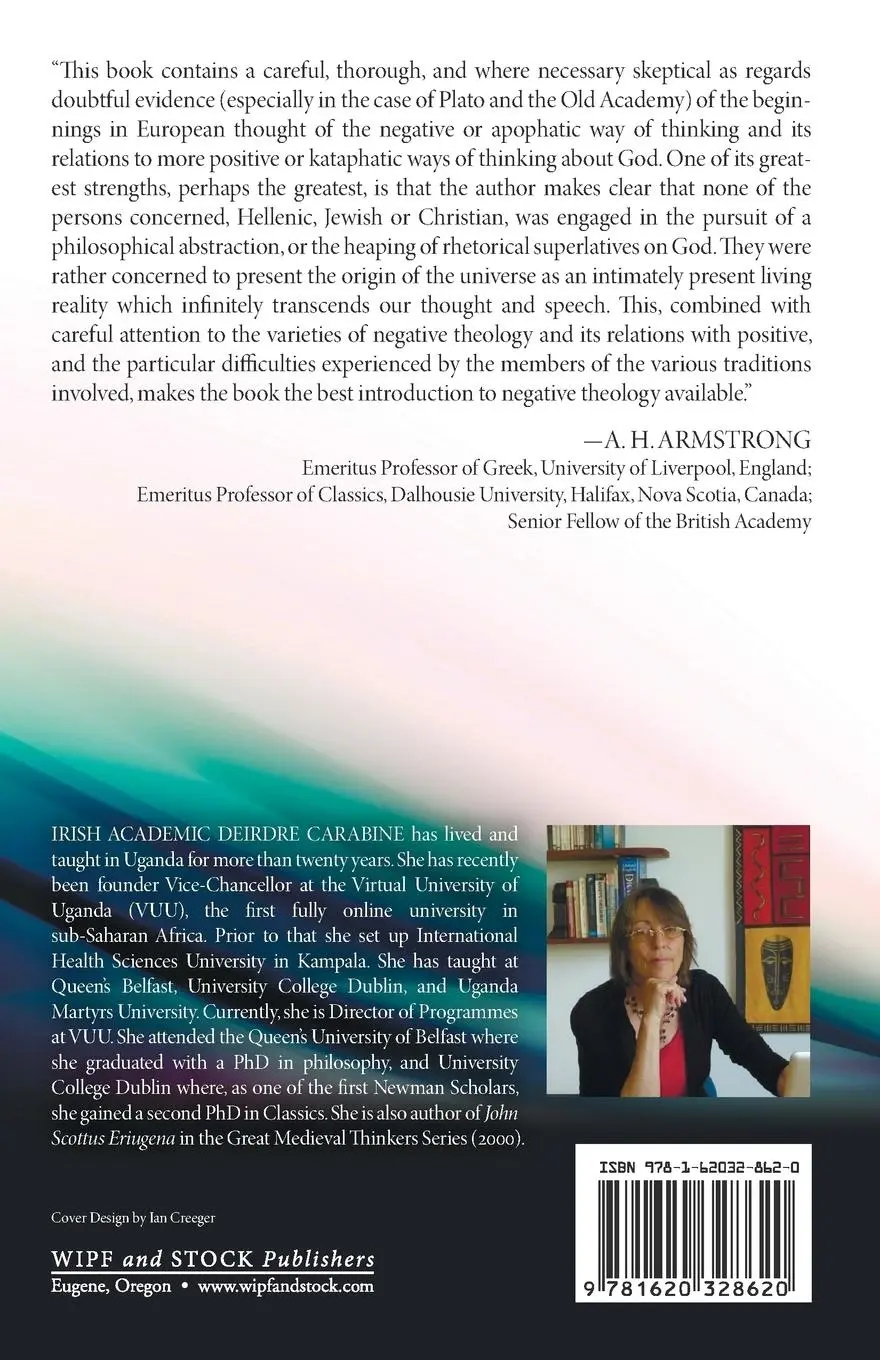 Rückseite: 9781620328620 | The Unknown God | Deirdre Carabine | Taschenbuch | Englisch | 2015