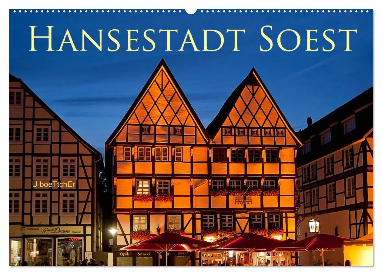 Cover: 9783516038620 | Hansestadt Soest (Wandkalender 2026 DIN A2 quer), CALVENDO...