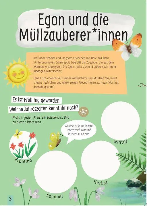 Bild: 9783982578620 | Das Egon Eichhorn Müll Projektheft | Gries Alina | Broschüre | Deutsch