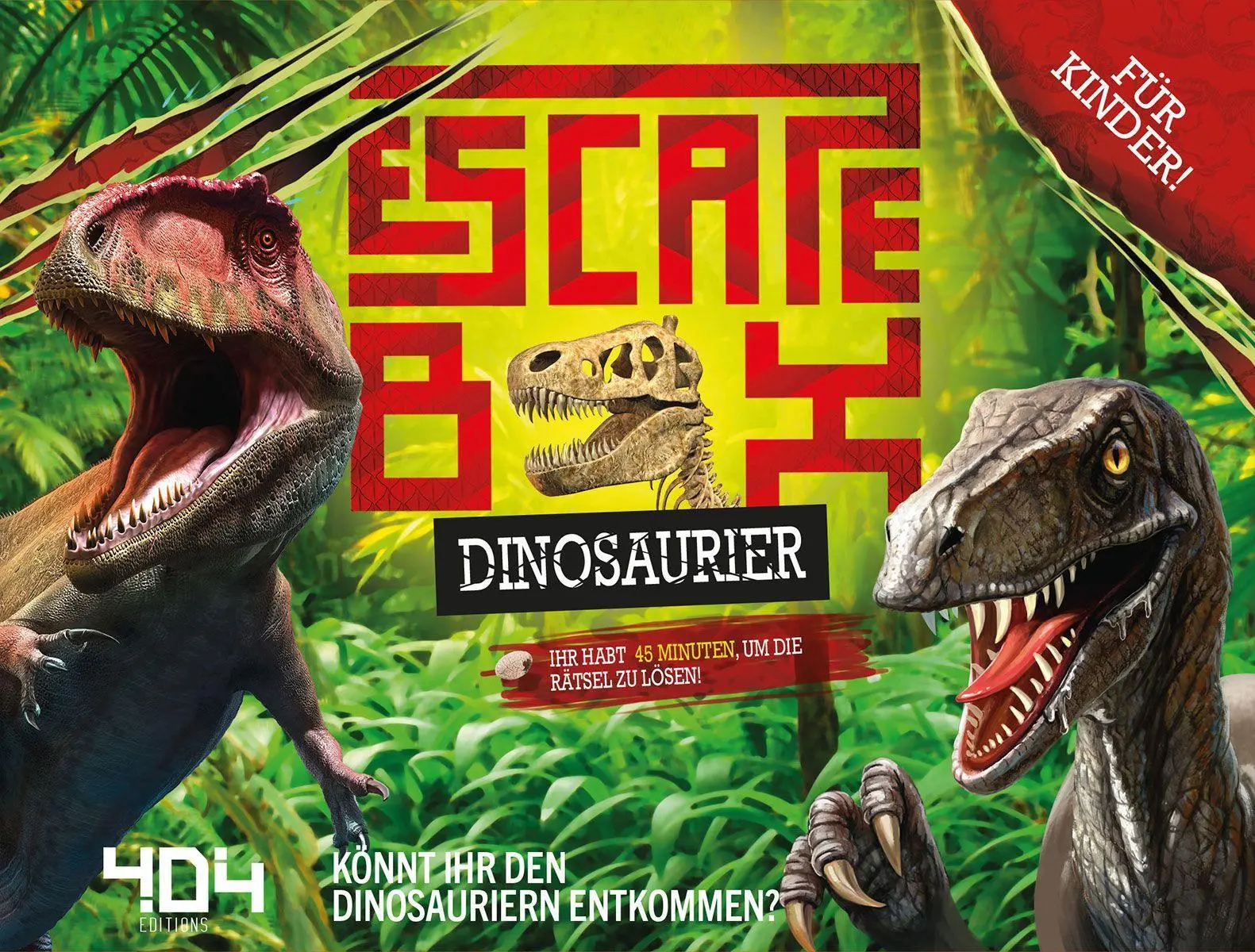 Cover: 3558380098720 | Escape Box: Dinosaurier | Frédéric Dorne | Spiel | OBOD0002 | Deutsch