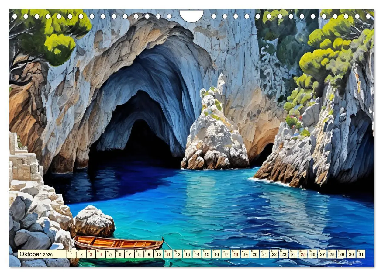 Bild: 9783457318720 | Italien - La dolce vita (Wandkalender 2026 DIN A4 quer), CALVENDO...
