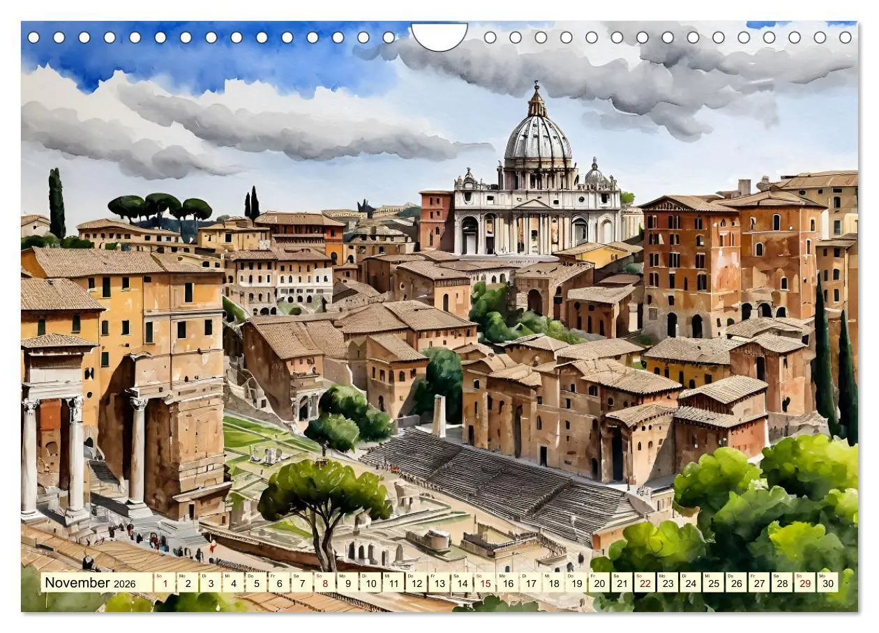 Bild: 9783457318720 | Italien - La dolce vita (Wandkalender 2026 DIN A4 quer), CALVENDO...