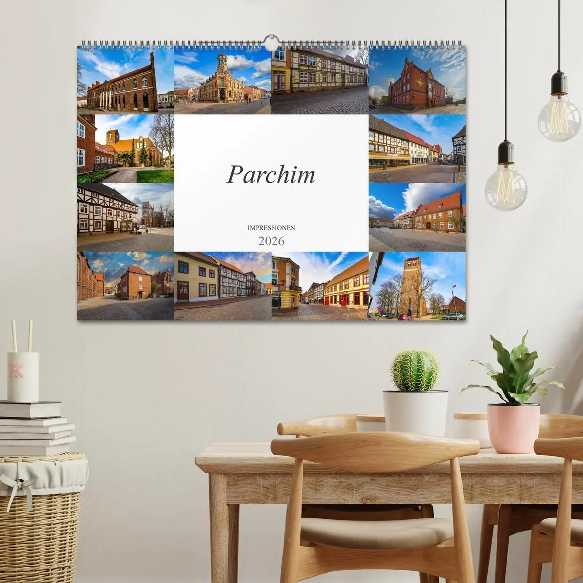 Bild: 9783457798720 | Parchim Impressionen (Wandkalender 2026 DIN A2 quer), CALVENDO...