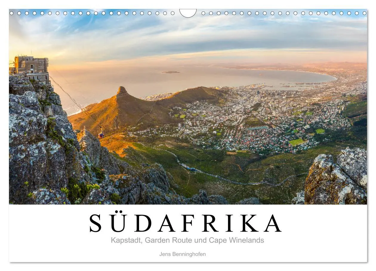 Cover: 9783457868720 | Südafrika: Kapstadt, Garden Route und Cape Winelands (Wandkalender...