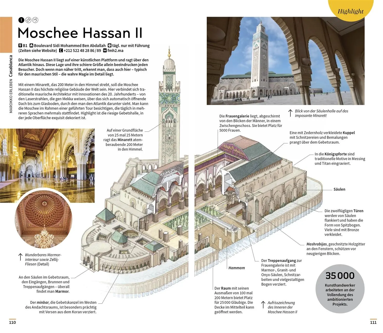 Bild: 9783734208720 | Vis-à-Vis Reiseführer Marokko | Mit detailreichen 3-D-Illustrationen