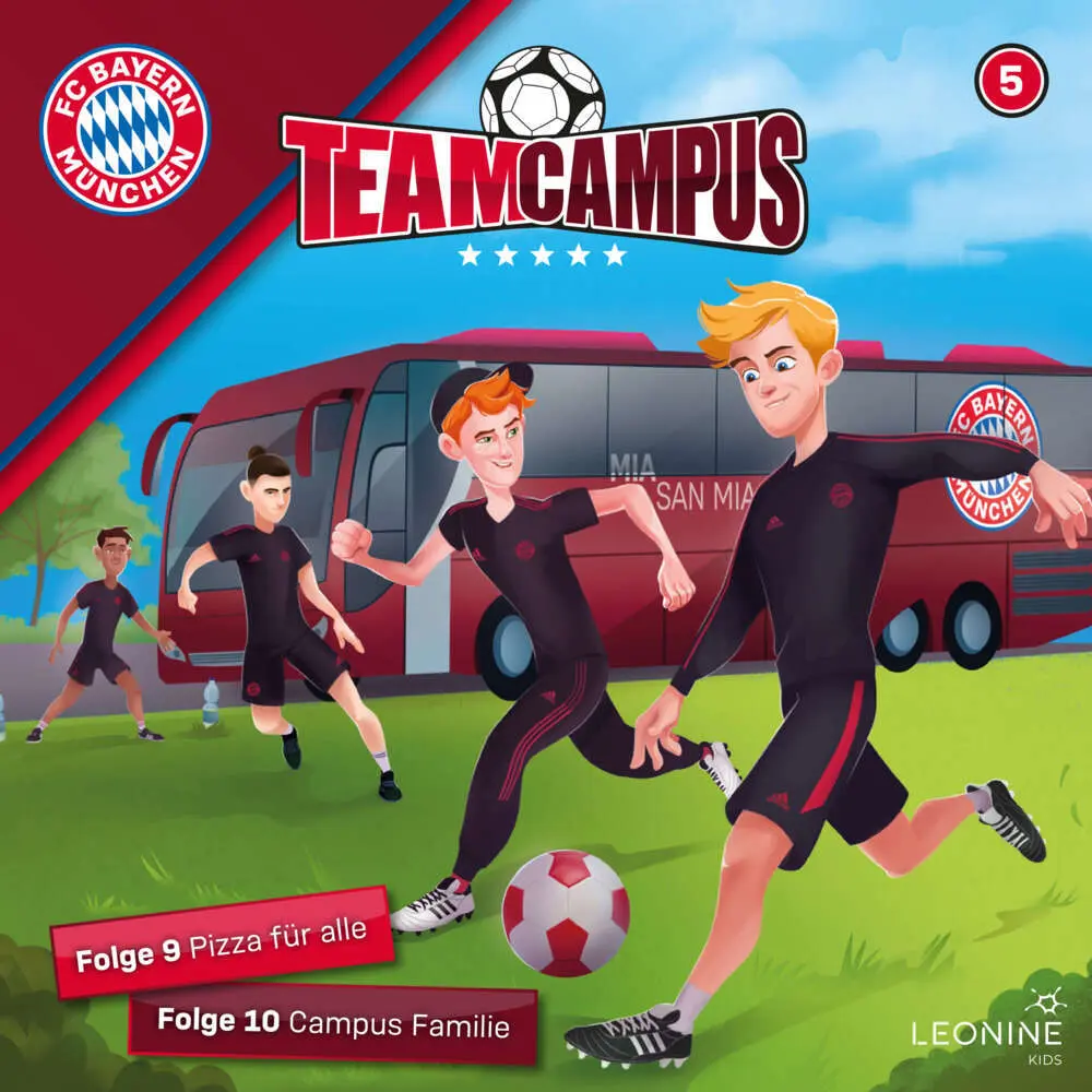Cover: 4061229268820 | FC Bayern Team Campus (Fußball). Tl.5, 1 Audio-CD | Various | Audio-CD