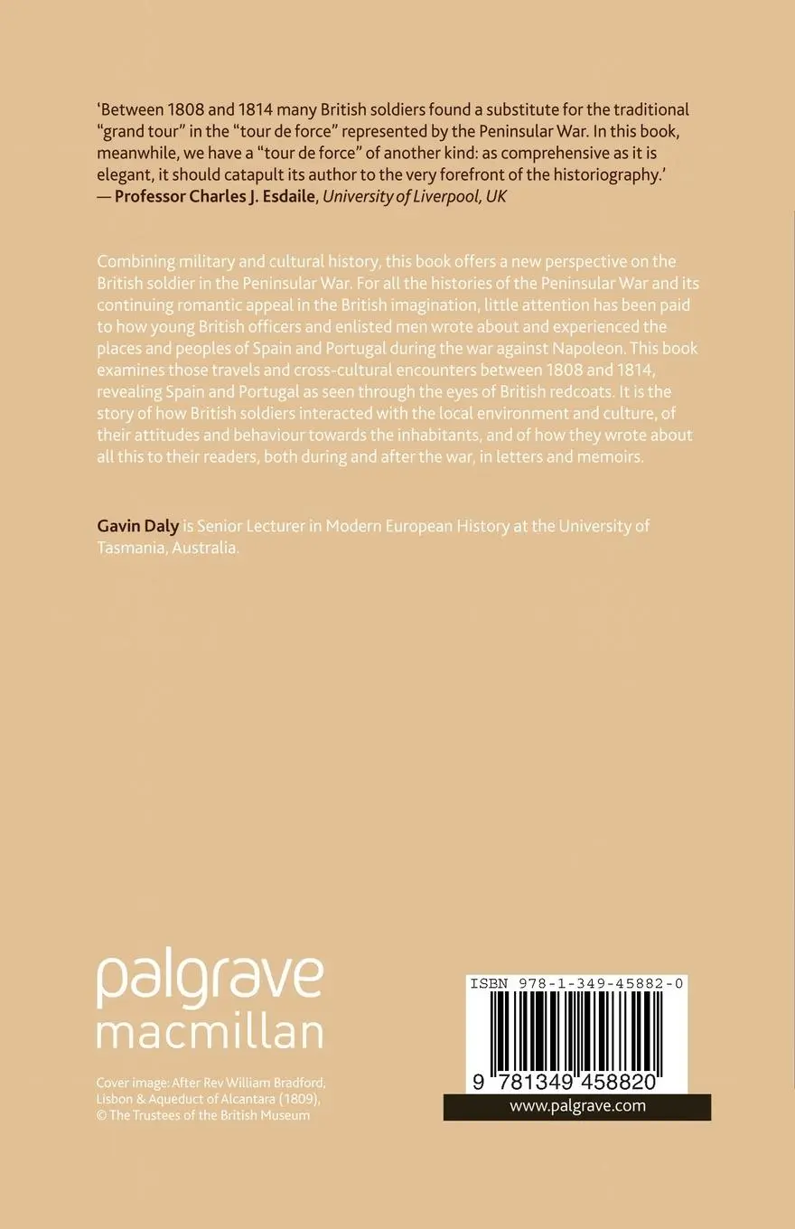 Rückseite: 9781349458820 | The British Soldier in the Peninsular War | G. Daly | Taschenbuch