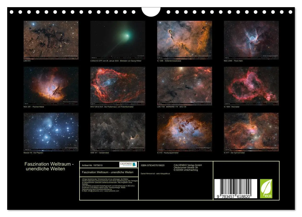 Bild: 9783457618820 | Faszination Weltraum - unendliche Weiten (Wandkalender 2026 DIN A4...