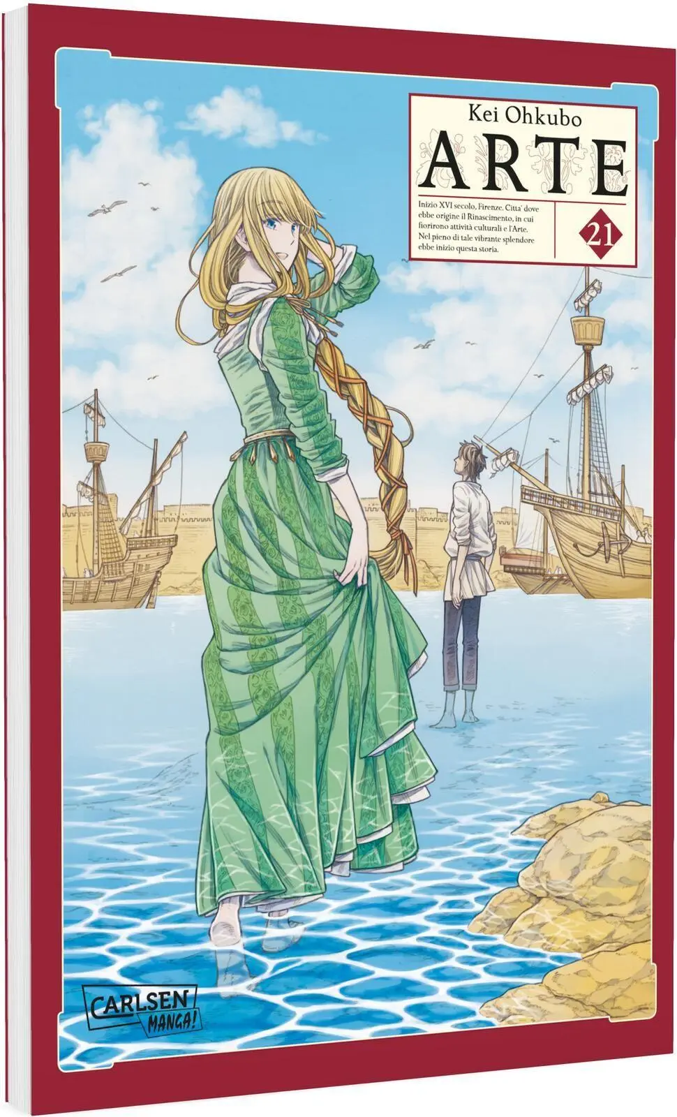 Cover: 9783551808820 | Arte 21 | Historischer Manga über Mut, Kunst und Selbstbestimmung