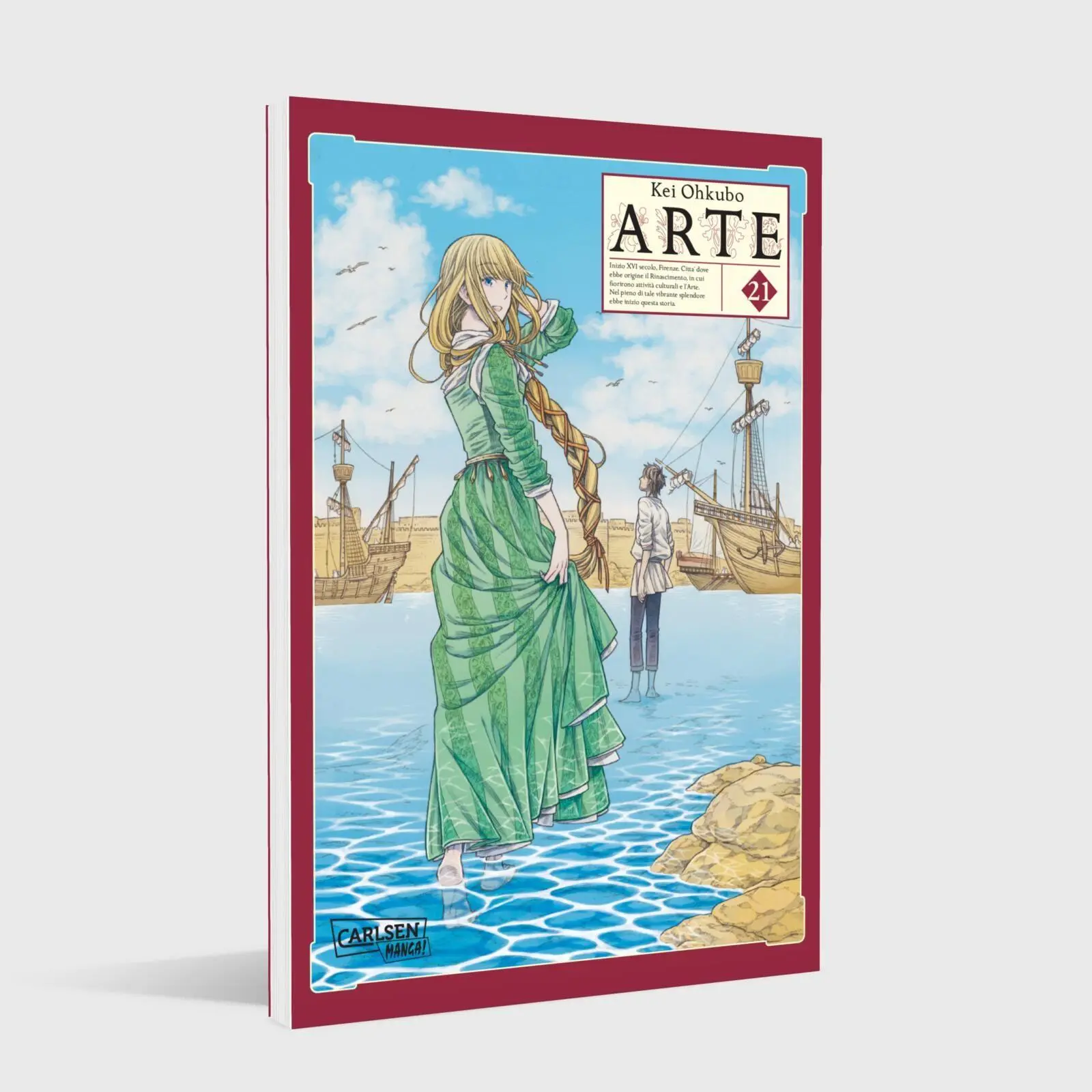 Bild: 9783551808820 | Arte 21 | Historischer Manga über Mut, Kunst und Selbstbestimmung