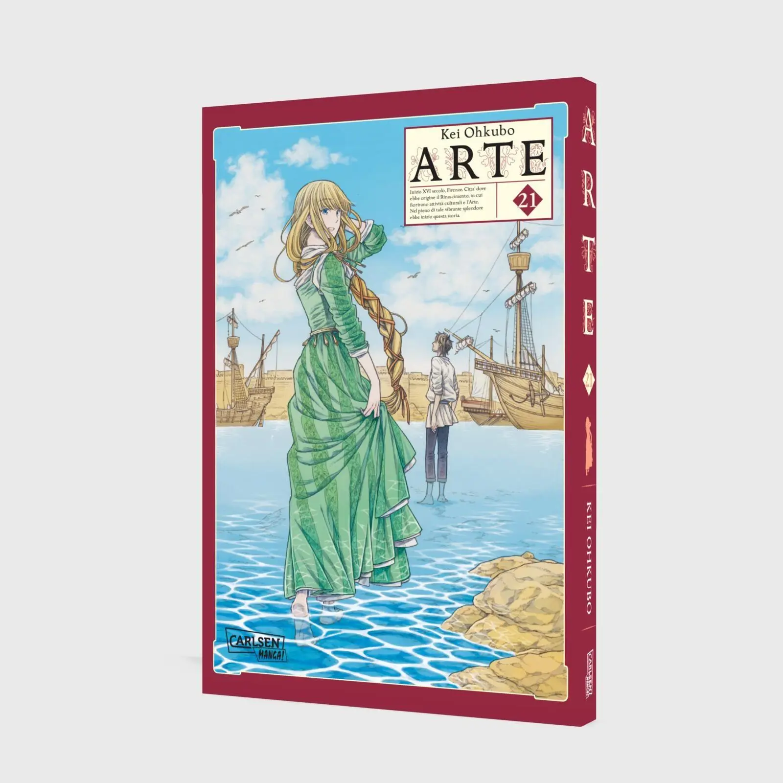 Bild: 9783551808820 | Arte 21 | Historischer Manga über Mut, Kunst und Selbstbestimmung