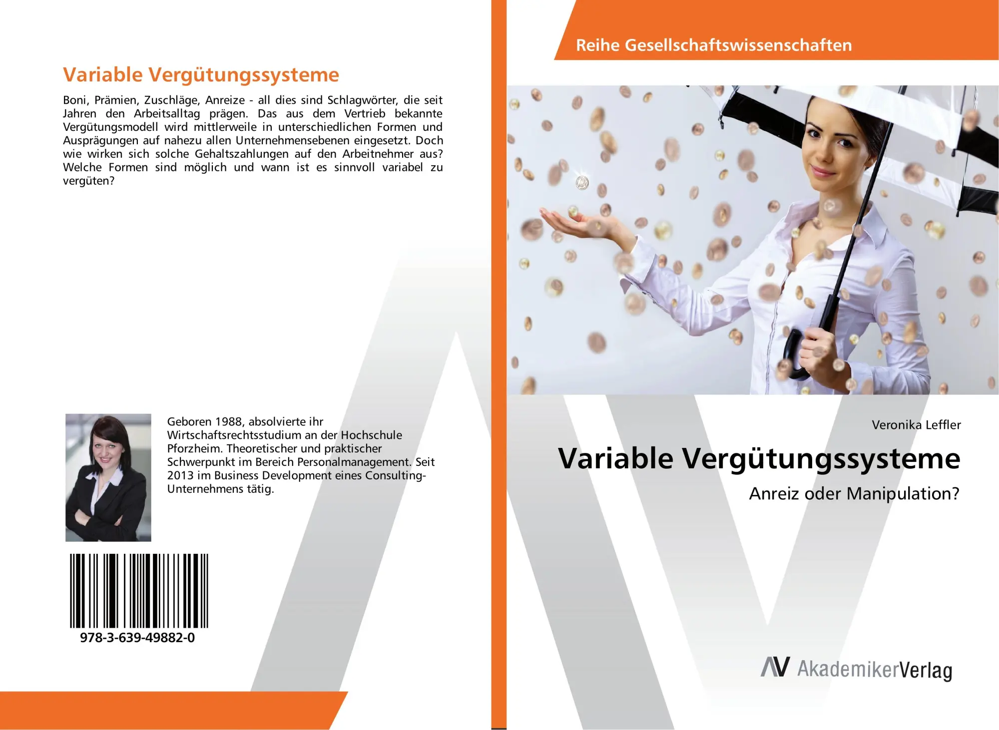 Cover: 9783639498820 | Variable Vergütungssysteme | Anreiz oder Manipulation? | Leffler