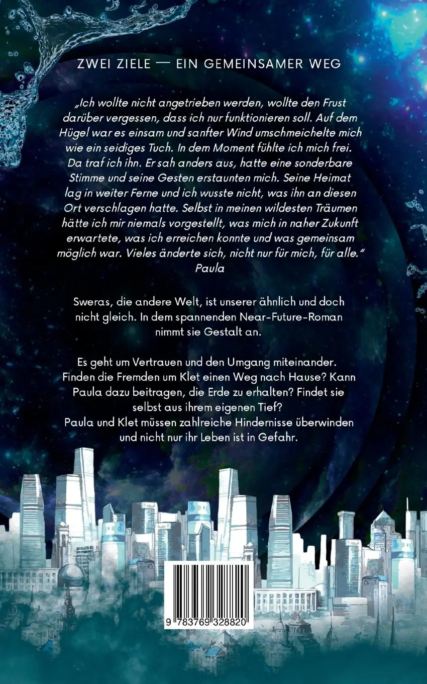 Rückseite: 9783769328820 | Sweras | Von zwei blauen Welten | Susanne Sachs | Taschenbuch | 552 S.