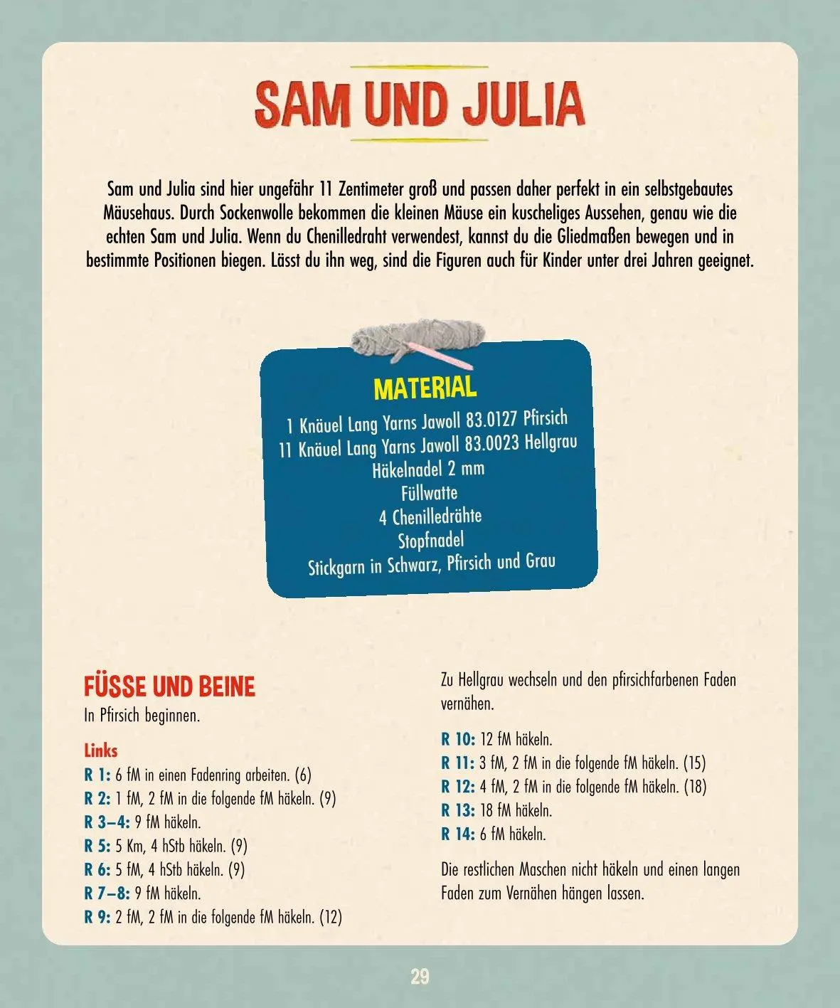 Bild: 9783966648820 | Das Mäusehaus - Häkeln mit Sam &amp; Julia | Karina Schaapman (u. a.)