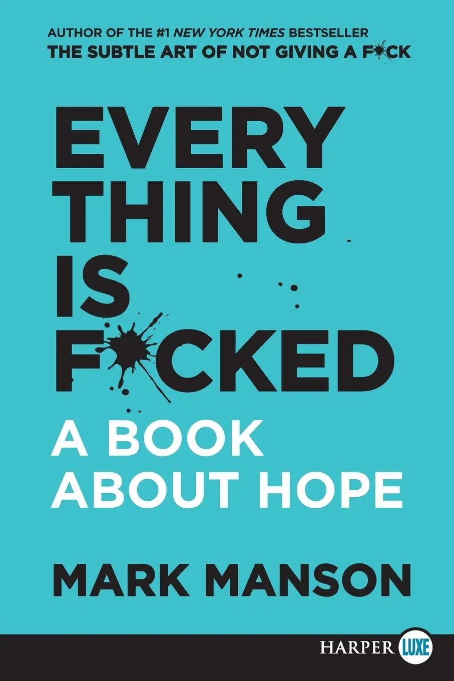 Cover: 9780062898920 | Everything Is F*cked LP | Mark Manson | Taschenbuch | Englisch | 2020