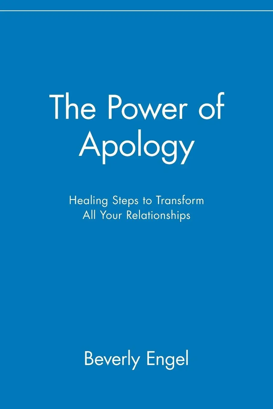 Cover: 9780471218920 | The Power of Apology | Beverly Engel | Taschenbuch | Englisch | 2002