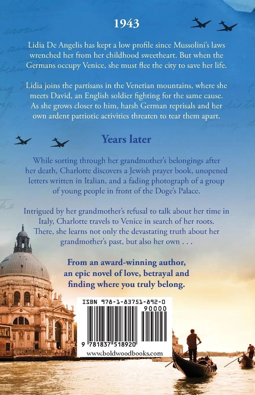 Rückseite: 9781837518920 | The Girl from Venice | Siobhan Daiko | Taschenbuch | Englisch | 2023