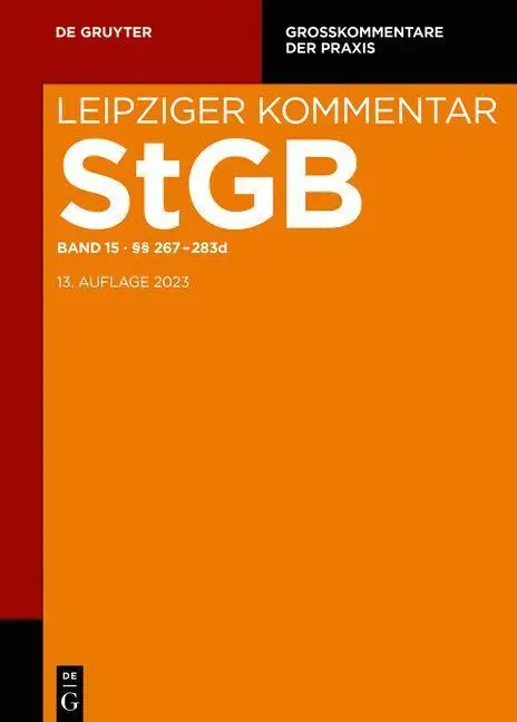 StGB §§ 267-283d