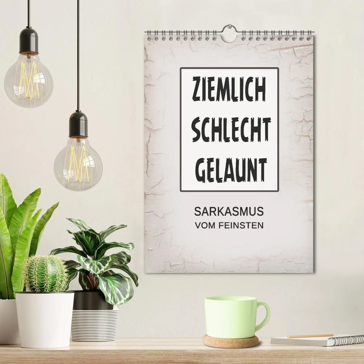 Bild: 9783516248920 | Ziemlich schlecht gelaunt (Wandkalender 2026 DIN A4 hoch), CALVENDO...