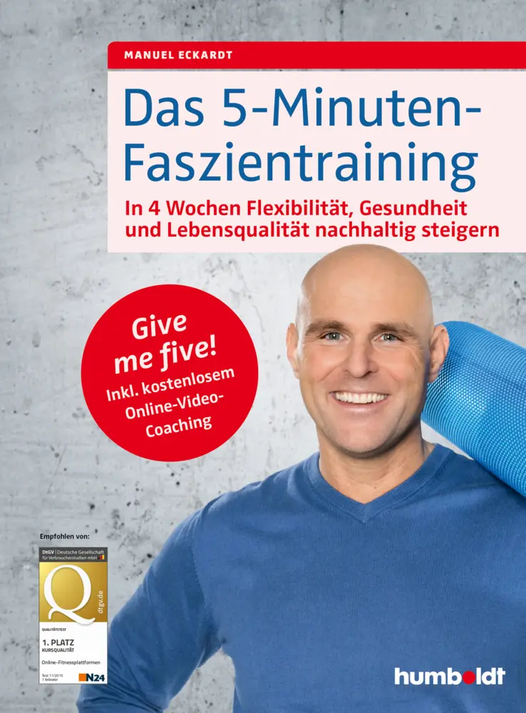 Cover: 9783899938920 | Das 5-Minuten-Faszientraining | Manuel Eckardt | Taschenbuch | 144 S.
