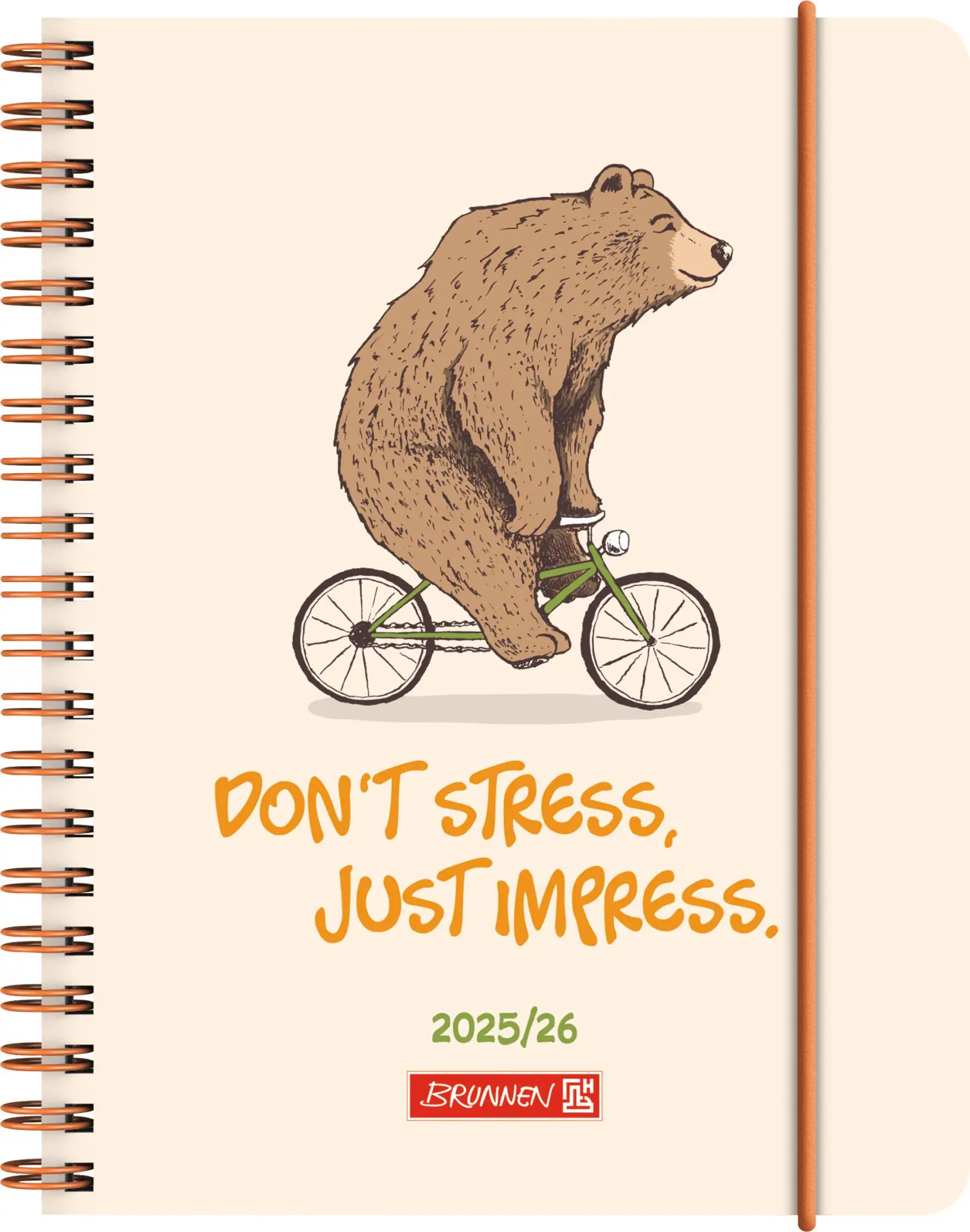 Cover: 4061947139020 | BRUNNEN Schülerkalender (2025/2026) "Bear", 2 Seiten = 1 Woche, A6,...