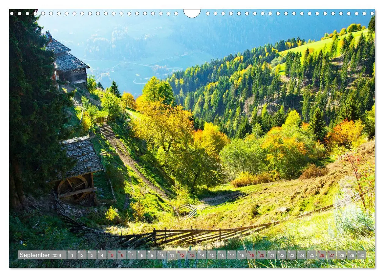 Bild: 9783457429020 | Erlebnis Ultental (Wandkalender 2026 DIN A3 quer), CALVENDO...