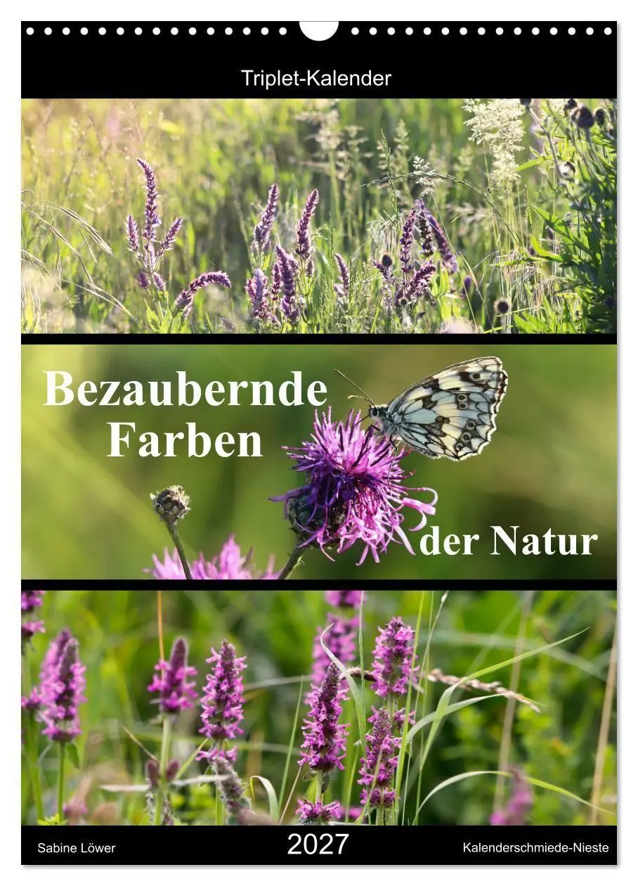 Cover: 9783569469020 | Bezaubernde Farben der Natur (Wandkalender 2027 DIN A3 hoch),...