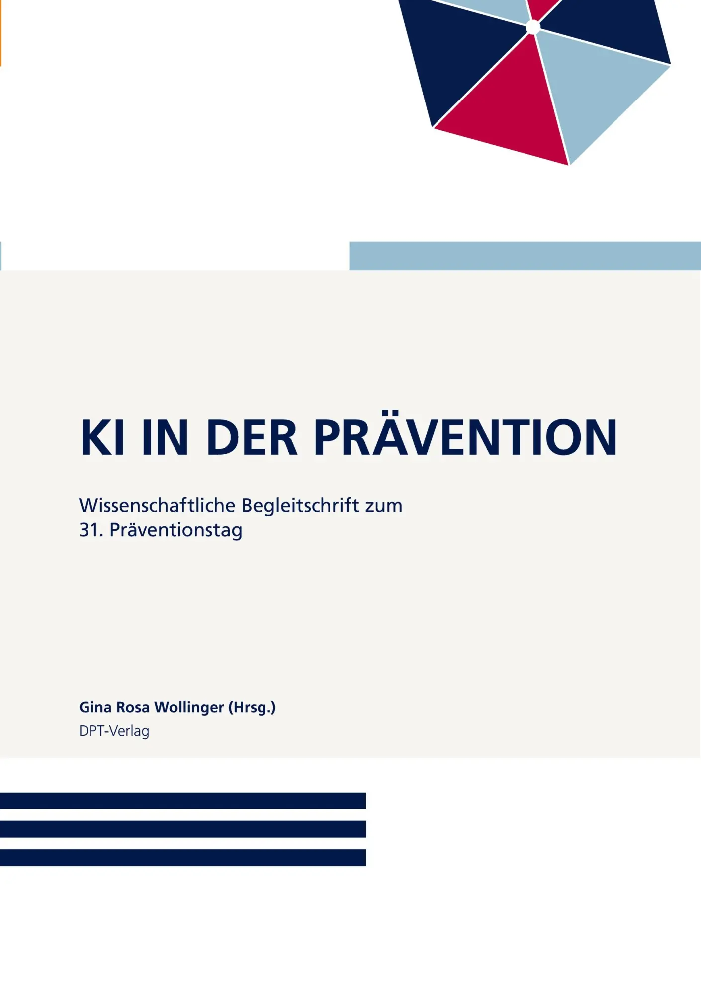 Cover: 9783911909020 | KI in der Prävention | Expertisen zum 31. Deutschen Präventionstag