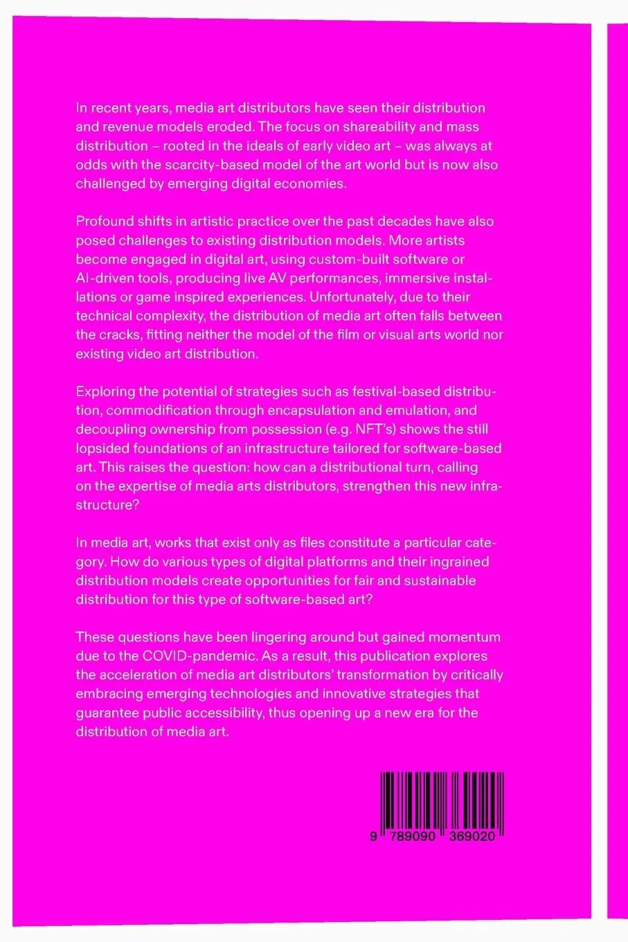 Rückseite: 9789090369020 | A New Era for the Distribution of Media Art | Stefan Glowacki | Buch
