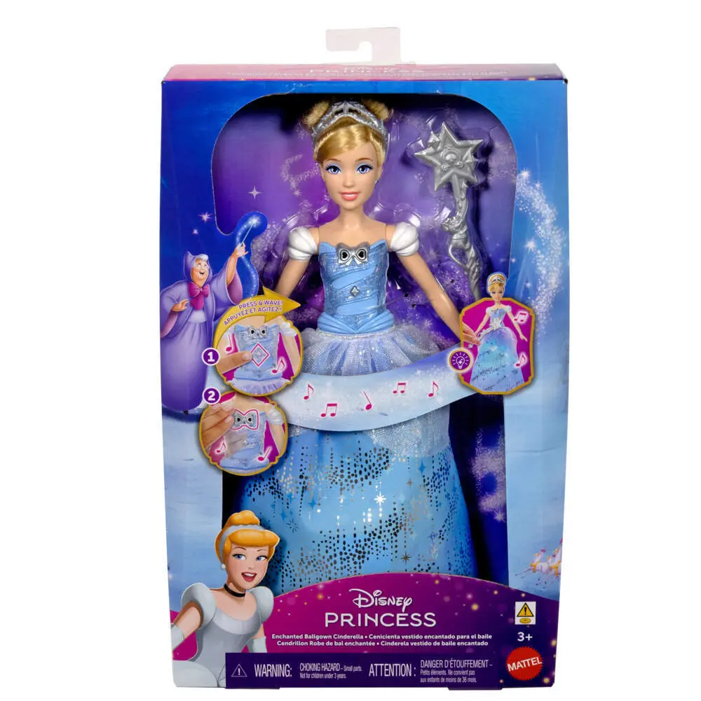 Cover: 194735259120 | Disney Prinzessin Feature Light Up Cinderella | Offene Verpackung