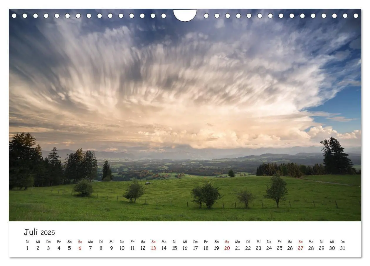 Bild: 9783435329120 | Gewitterwelten (Wandkalender 2025 DIN A4 quer), CALVENDO...