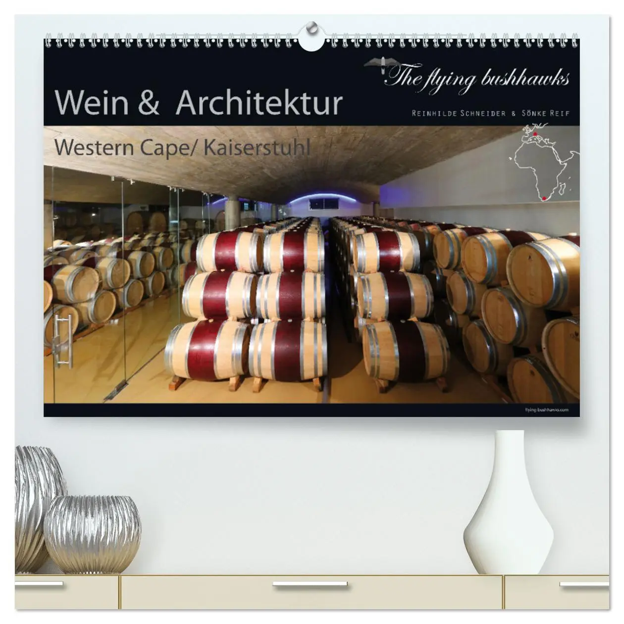 Cover: 9783457279120 | Wein &amp; Architektur 2026 (hochwertiger Premium Wandkalender 2026 DIN...