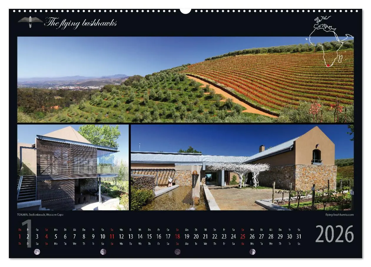 Bild: 9783457279120 | Wein &amp; Architektur 2026 (hochwertiger Premium Wandkalender 2026 DIN...