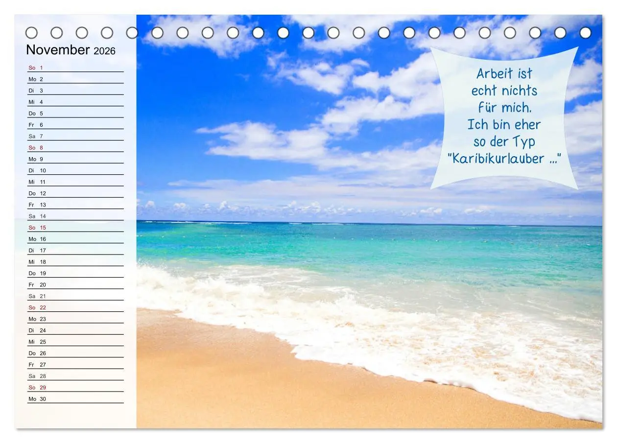 Bild: 9783457659120 | Endlich Urlaub und nichts wie weg! Lustiger Sprüchekalender für...