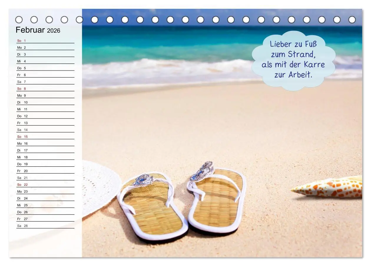 Bild: 9783457659120 | Endlich Urlaub und nichts wie weg! Lustiger Sprüchekalender für...