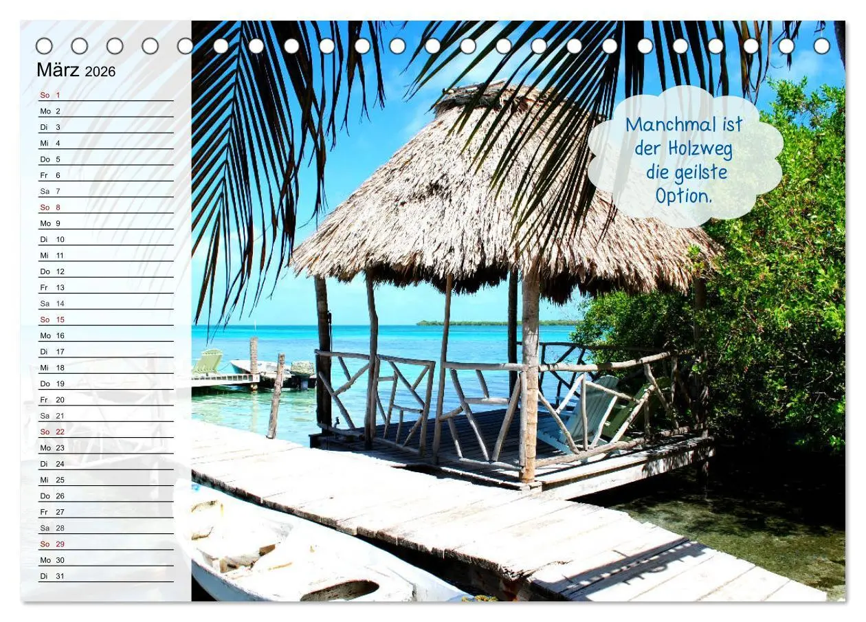 Bild: 9783457659120 | Endlich Urlaub und nichts wie weg! Lustiger Sprüchekalender für...