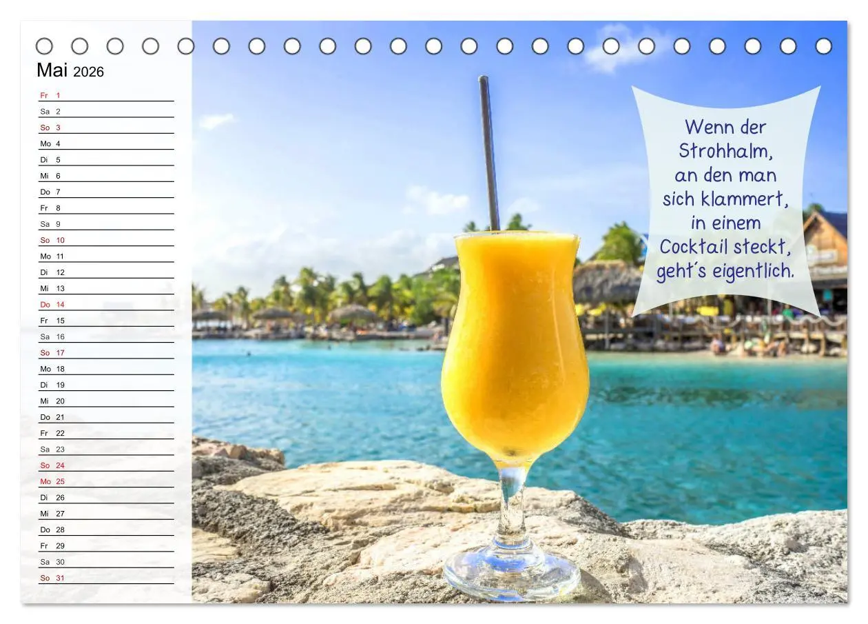 Bild: 9783457659120 | Endlich Urlaub und nichts wie weg! Lustiger Sprüchekalender für...