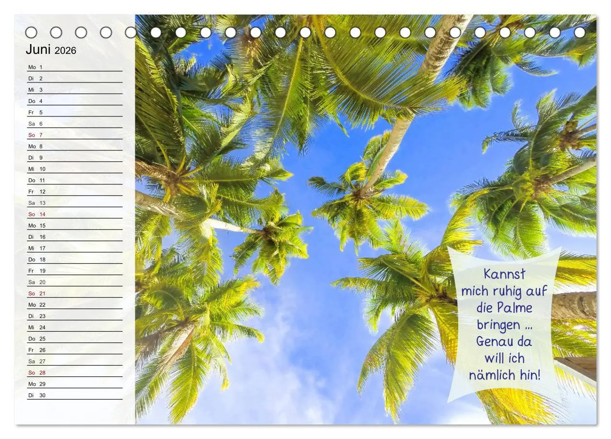 Bild: 9783457659120 | Endlich Urlaub und nichts wie weg! Lustiger Sprüchekalender für...