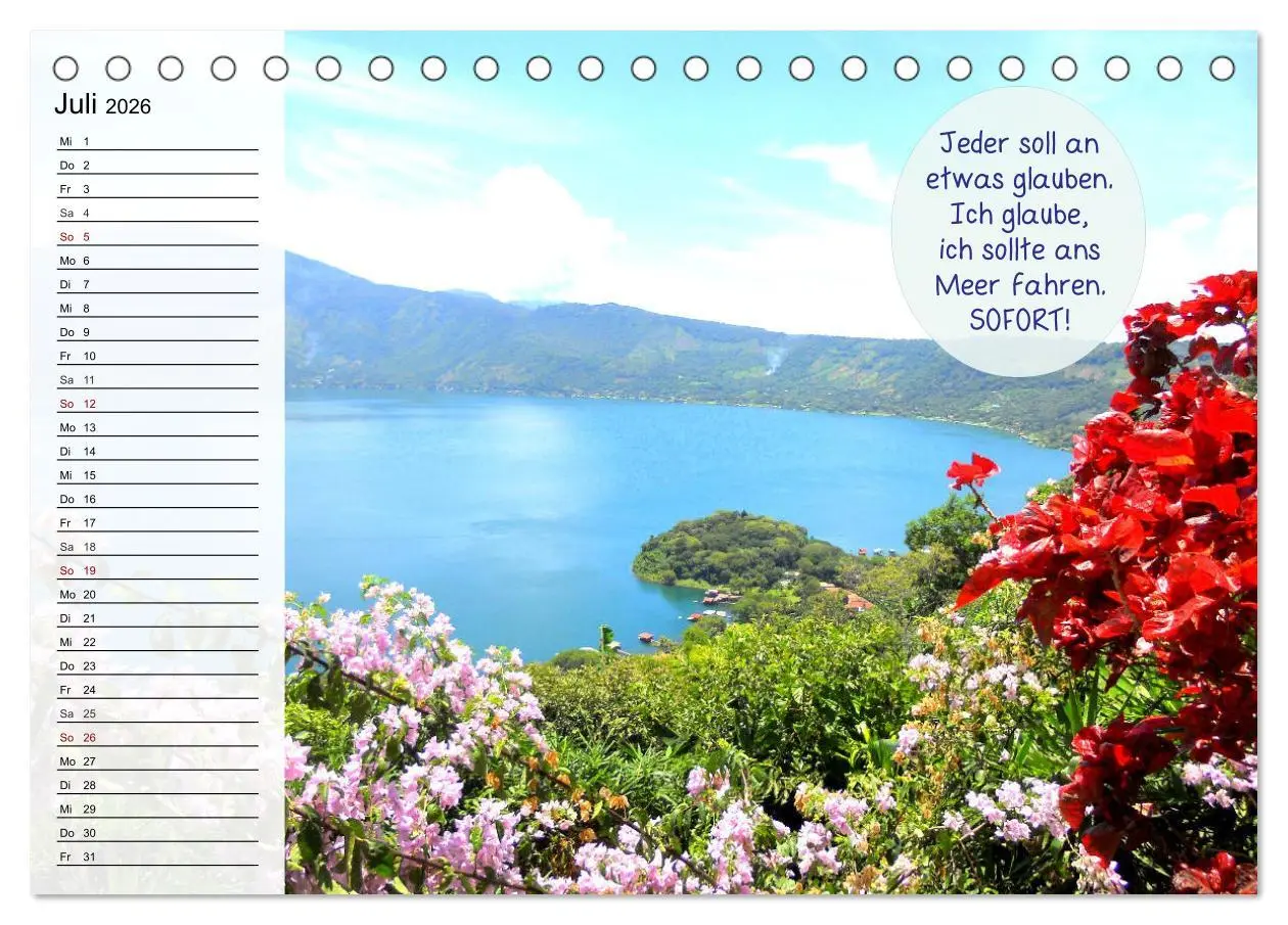 Bild: 9783457659120 | Endlich Urlaub und nichts wie weg! Lustiger Sprüchekalender für...
