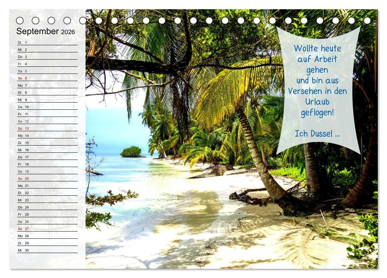 Bild: 9783457659120 | Endlich Urlaub und nichts wie weg! Lustiger Sprüchekalender für...