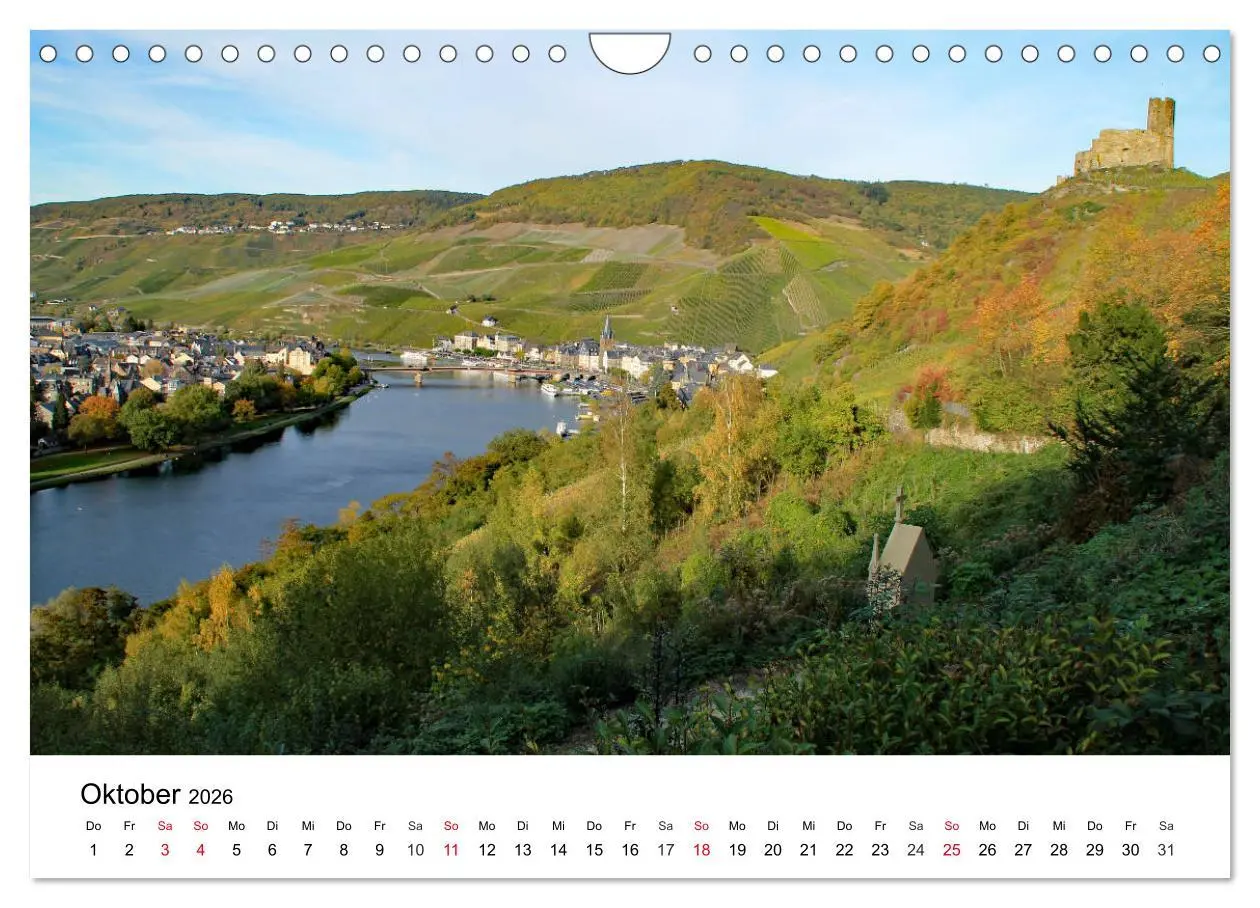 Bild: 9783457899120 | Bernkastel-Kues an der Mosel (Wandkalender 2026 DIN A4 quer),...