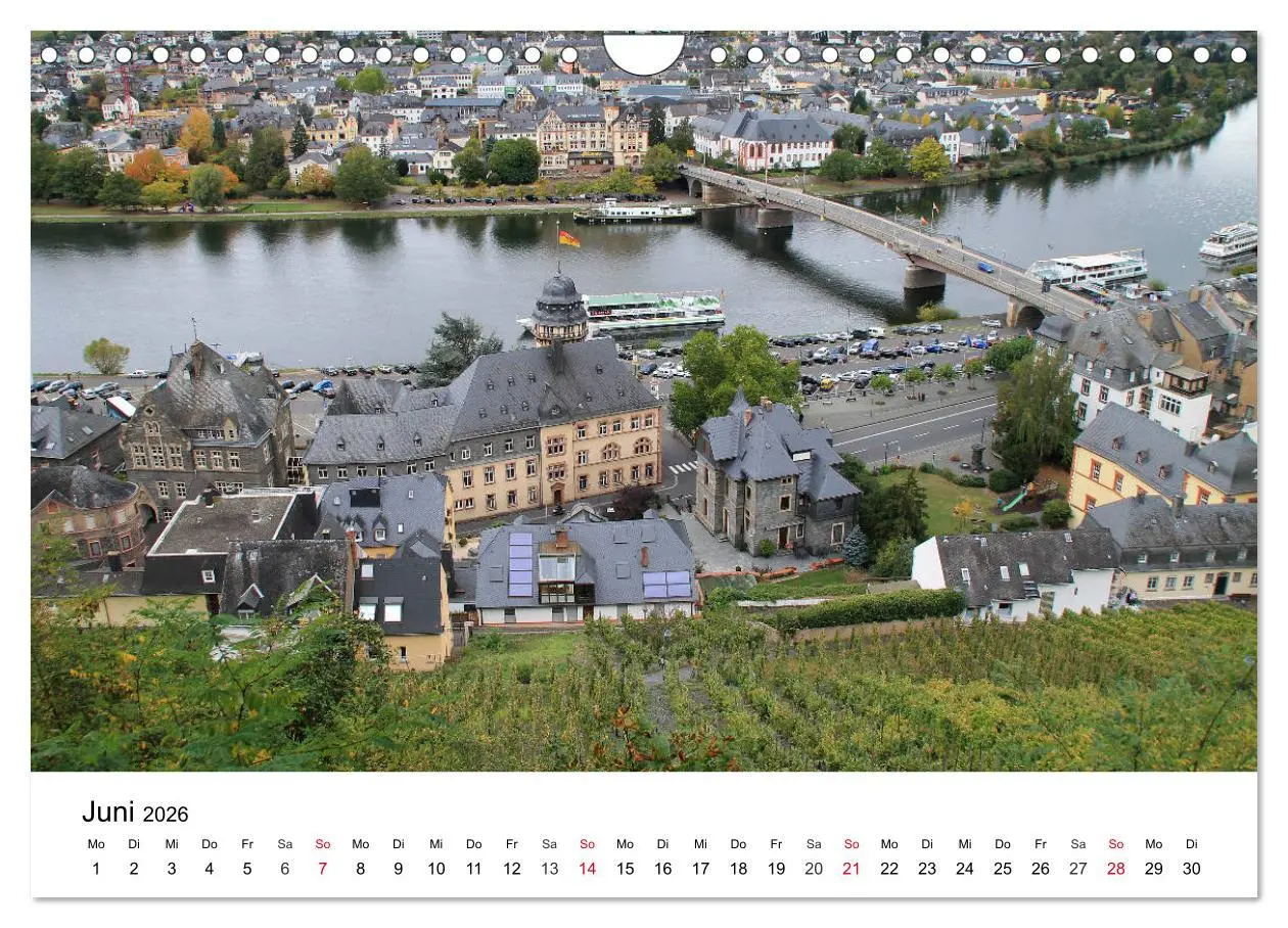 Bild: 9783457899120 | Bernkastel-Kues an der Mosel (Wandkalender 2026 DIN A4 quer),...