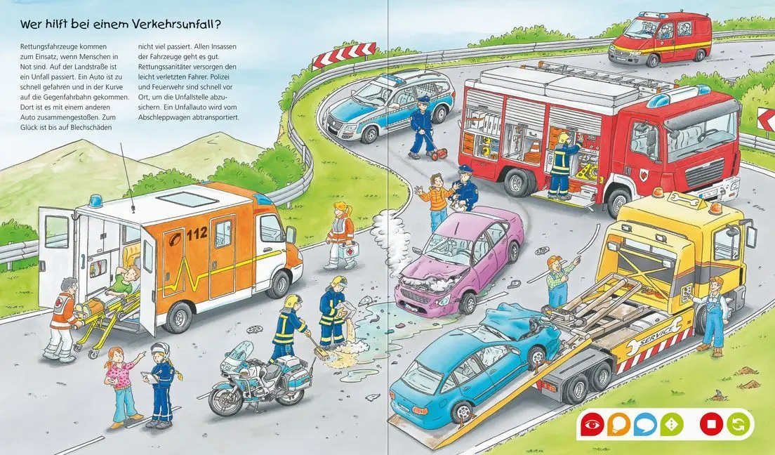 Rückseite: 9783473329120 | tiptoi® Die Welt der Fahrzeuge | Daniela Flucht | Buch | Spiralbindung
