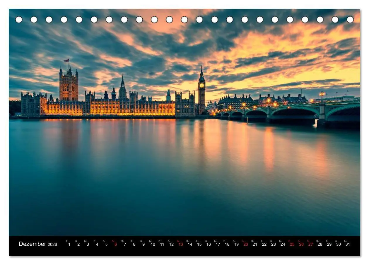 Bild: 9783516129120 | Weltmetropole London (Tischkalender 2026 DIN A5 quer), CALVENDO...