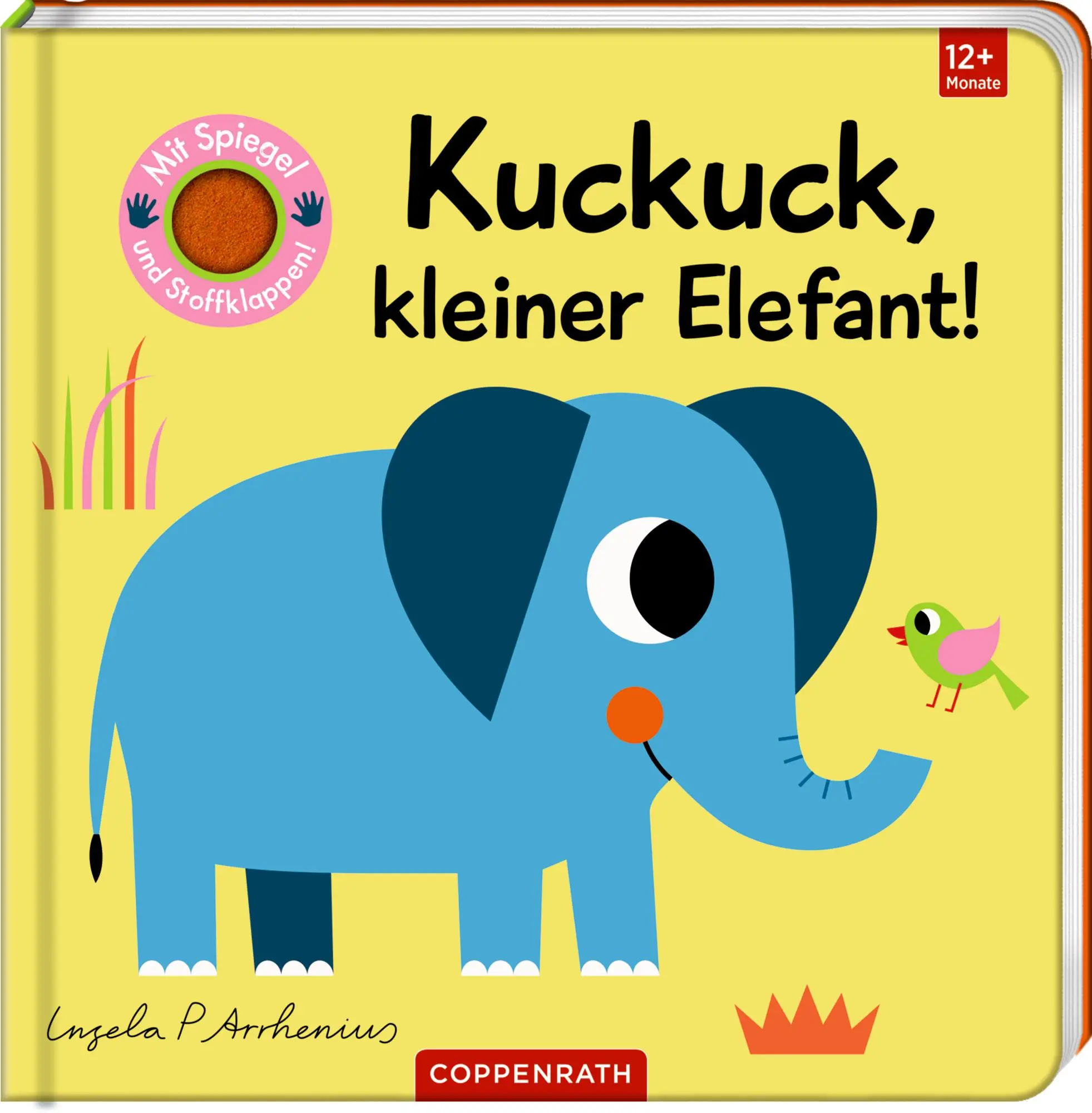 Cover: 9783649649120 | Mein Filz-Fühlbuch: Kuckuck, kleiner Elefant! | Ingela P. Arrhenius