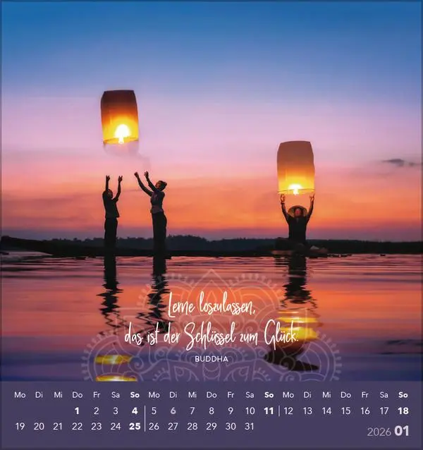 Bild: 9783731889120 | Achtsamkeit 2026 | Verlag Korsch | Kalender | 13 S. | Deutsch | 2026